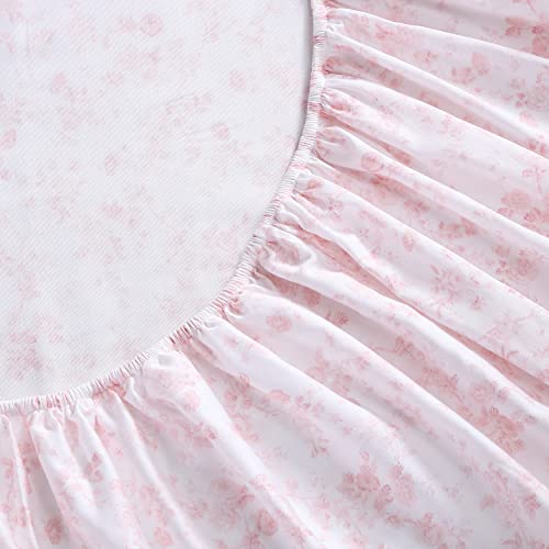 Laura Ashley Home Queen Sheet Set Bella Pink